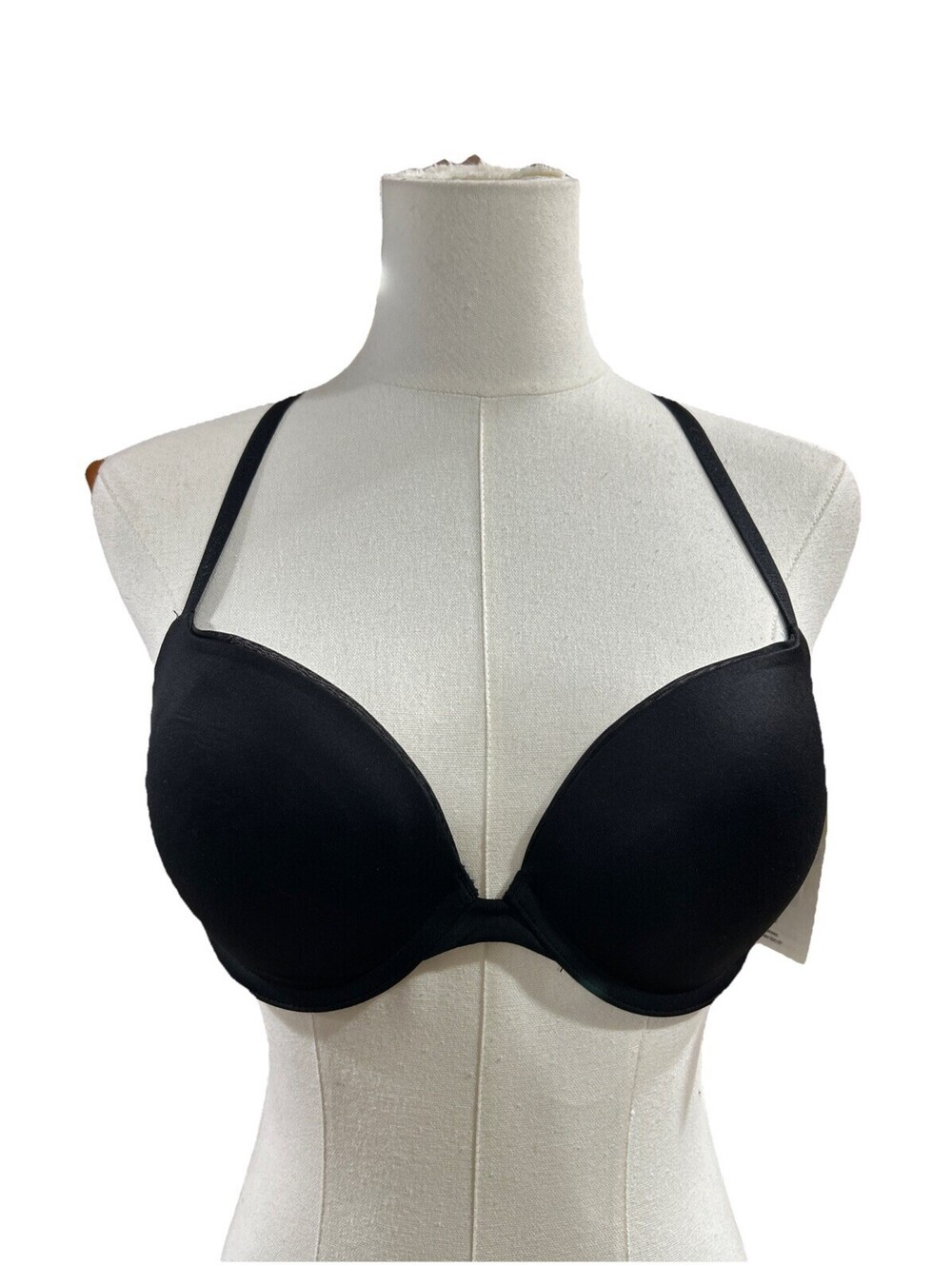 Calvin Klein Women’s Push Up Plunge Convertible Straps 34C Black